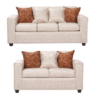 Imagen 1 del producto Juego de Living 3 2 Ezeiza Crema