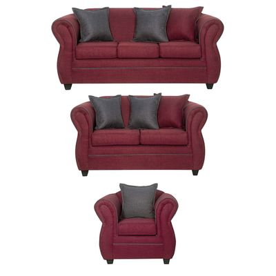 Juego de Living 3 2 1 Emili Burdeo