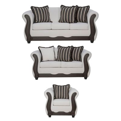 Imagen 1 del producto Juego de Living 3 2 1 Sofia Crudo