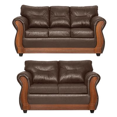 Juego de Living 3 2 Toronto Chocolate