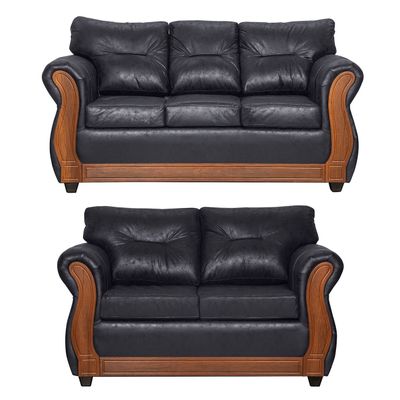 Juego de Living 3 2 Toronto Negro