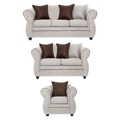 Juego de Living 3 2 1 Emili Crudo