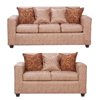 Juego de Living 3 2 Ezeiza Terracota