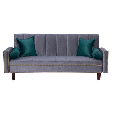 Imagen 1 del producto Futon Sofa Cama Vanguardia 200 x110 Gris - Verde