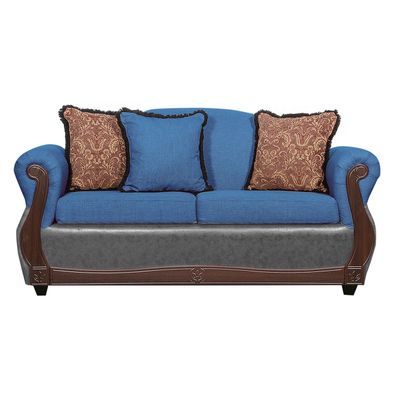 Imagen 2 del producto Juego de Living 2 1 1 Gran Columbia Azul Gris