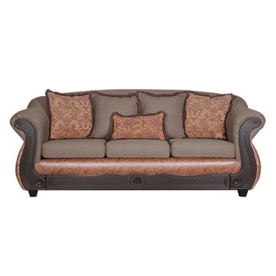 Imagen 2 del producto Juego de Living 3 2 1 1 Ashly Café Terracota