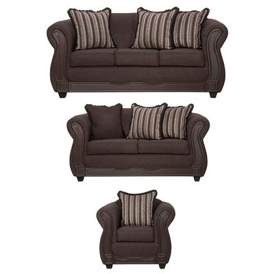 Juego de Living 3 2 1 Sofia Café