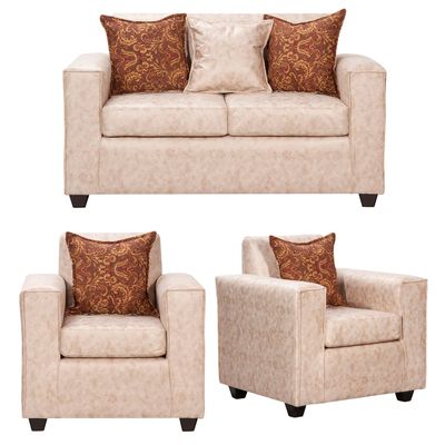 Juego de Living 2 1 1 Ezeiza Beige