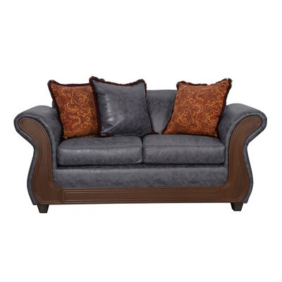 Sofá 2 Cuerpos Palermo Gris