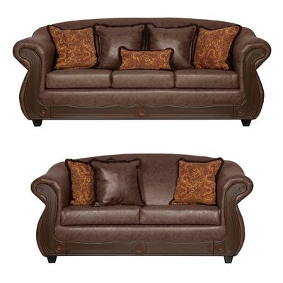 Juego de Living 3 2 Estambul Chocolate