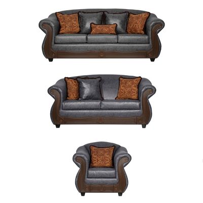 Juego de Living 3 2 1 Estambul Gris