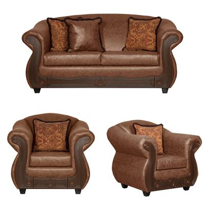 Juego de Living 2 1 1 Estambul Terracota