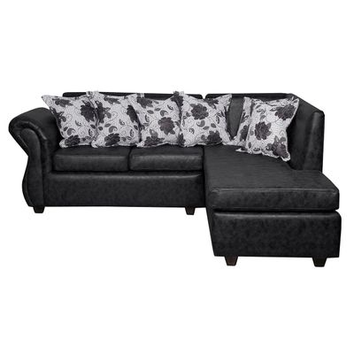 Sofá Seccional Isabella Negro