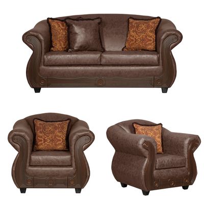 Juego de Living 2 1 1 Estambul Chocolate