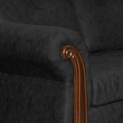 Imagen 2 del producto Sofá 2 Cuerpos Bristol Negro