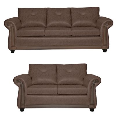 Juego de Living 3 2 Bristol Chocolate