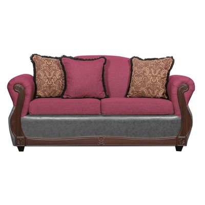 Imagen 2 del producto Juego de Living 2 1 1 Gran Columbia Burdeo Gris