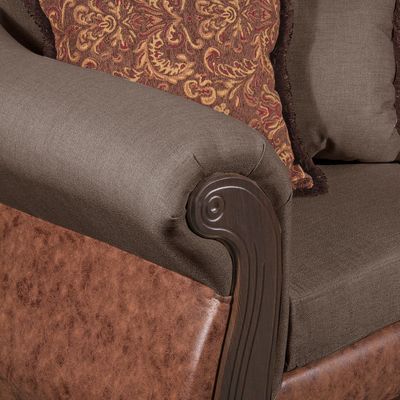 Imagen 2 del producto Sofá 2 Cuerpos Ashly Café Terracota