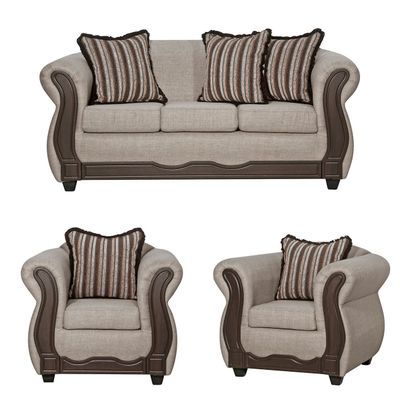 Juego de Living 3 1 1 Sofia Beige
