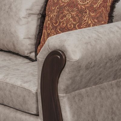 Imagen 2 del producto Sofá 2 Cuerpos Sofia PU Crema