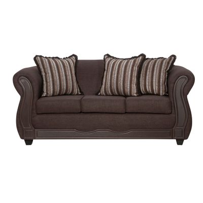 Imagen 1 del producto Sofá 3 Cuerpos Sofia Café