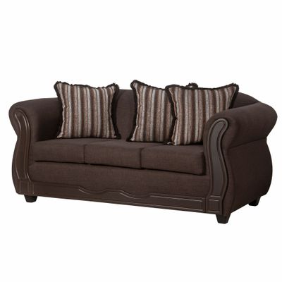 Imagen 2 del producto Sofá 3 Cuerpos Sofia Café