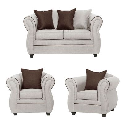 Juego de Living 2 1 1 Emili Crudo