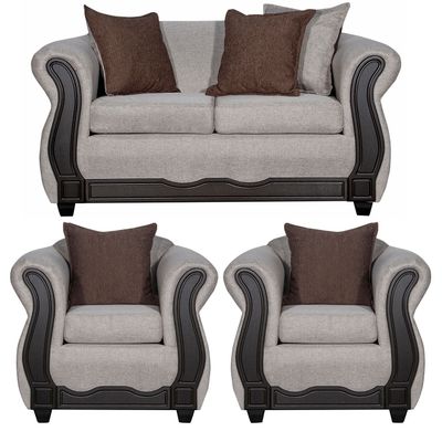 Juego de Living 2 1 1 Barcelona Beige