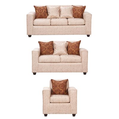 Juego de Living 3 2 1 Ezeiza Beige