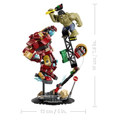 Imagen 2 del producto LEGO BATALLA ÉPICA: ANTI-HULK VS. HULK SUPER HEROES 76343