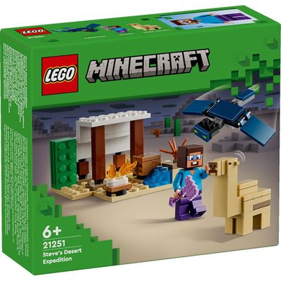 LEGO Minecraft La Expedición de Steve al Desierto (21251)