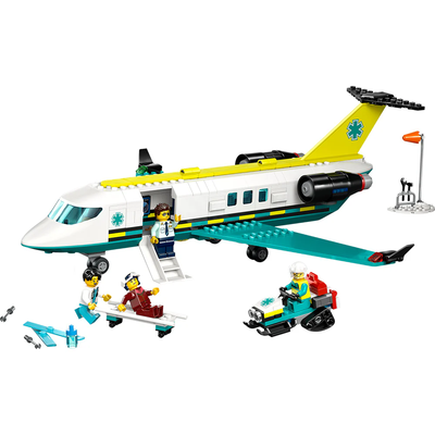 LEGO CITY AMBULANCIA AÉREA DE EMERGENCIA 60465