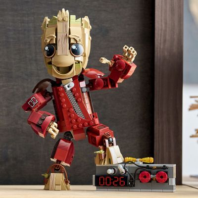 Imagen 2 del producto LEGO GROOT CON TRAJE DE SAQUEADOR SUPER HEROES 76341