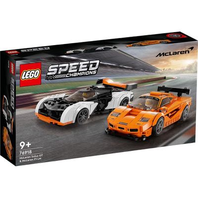 Lego 76918 Mclaren Solus Gt Y Mclaren F1 Lm Speed Champions