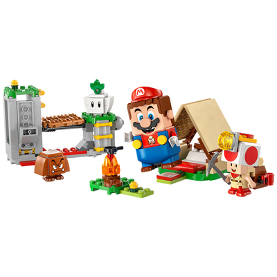 Imagen 2 del producto LEGO SUPER MARIO CAMPAMENTO DEL CAPITÁN TOAD 72040