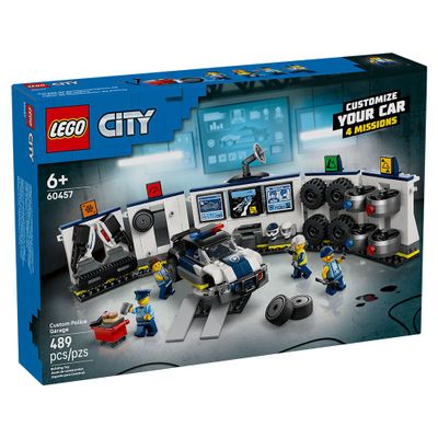 LEGO TALLER DE MODIFICACIÓN DE AUTOS DE POLICÍA 60457