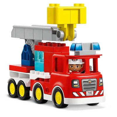 Imagen 2 del producto LEGO CAMIÓN DE BOMBEROS CON MANGUERA Y BOMBEROS DUPLO 10473