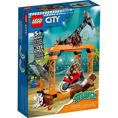 Lego City Desafío Acrobático: Ataque Del Tiburón 60342