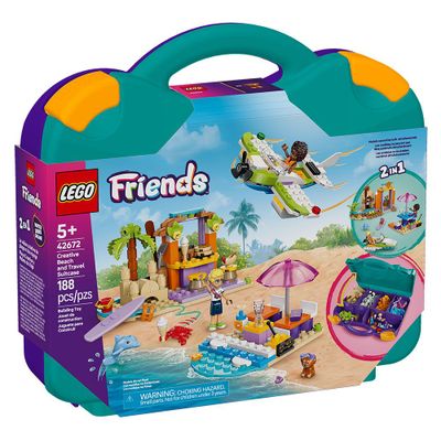 LEGO Playa Creativa y Maleta de Viaje (42672)