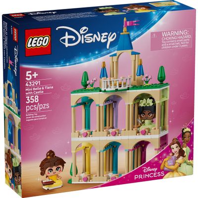 Imagen 1 del producto LEGO MINI BELLA Y TIANA CON CASTILLO DISNEY PRINCESS 43291