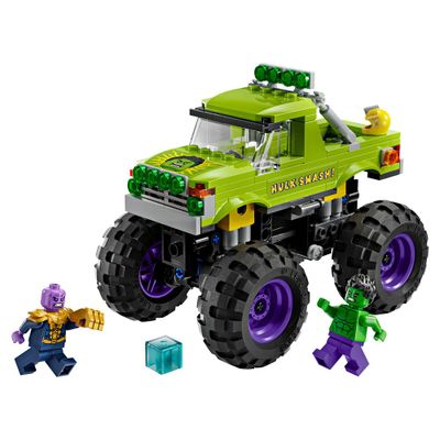Imagen 1 del producto LEGO Camión de Hulk vs. Thanos (76312)