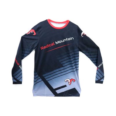 Imagen 2 del producto Jersey MTB Negro Rojo XL Radical Mountain