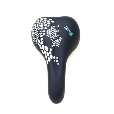 Imagen 2 del producto Asiento Radical Mountain MTB N744 Hexágonos Negro Plata