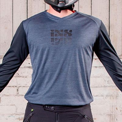 Imagen 2 del producto Jersey IXS Manga Larga Infantil JR Trigger X Grafito KM