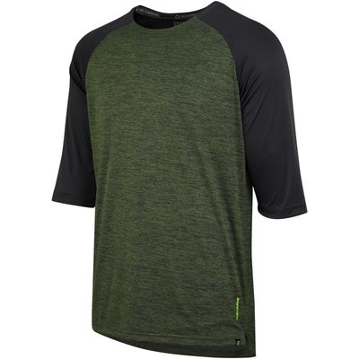 Jersey IXS Manga 3/4 Carve X Negro Oliva XS 48EU