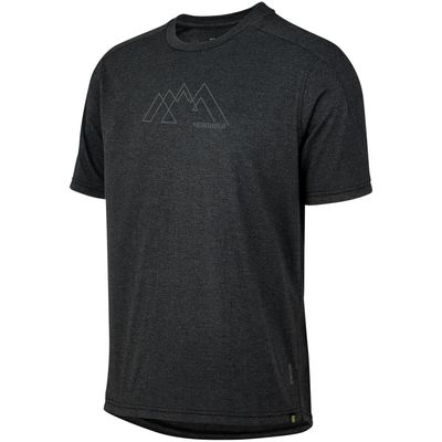 Polera IXS Flow Tech Getoutandplay Negro