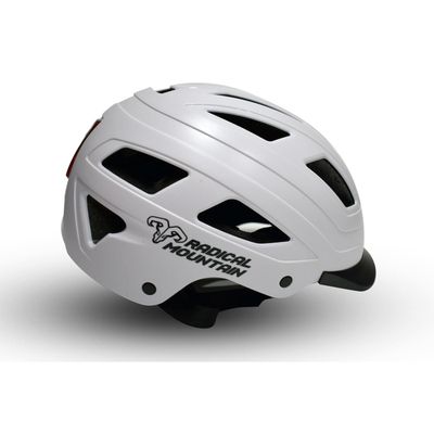 Imagen 2 del producto Casco Radical Mountain Urbano Con Luz Blanco L 58-62cm
