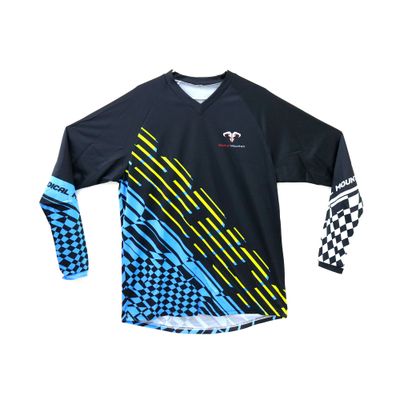Imagen 2 del producto Jersey MTB Negro Azul M Radical Mountain