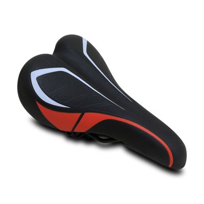 Asiento Radical Mountain MTB 186-1 Negro Rojo