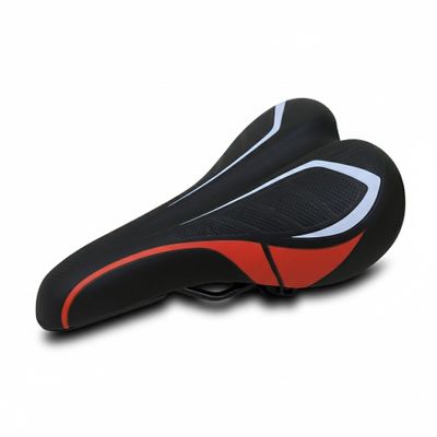 Imagen 2 del producto Asiento Radical Mountain MTB 186-1 Negro Rojo